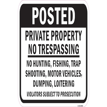 Signmission Safety Sign, 12 in Height, Aluminum, 24850 A-1218-24850